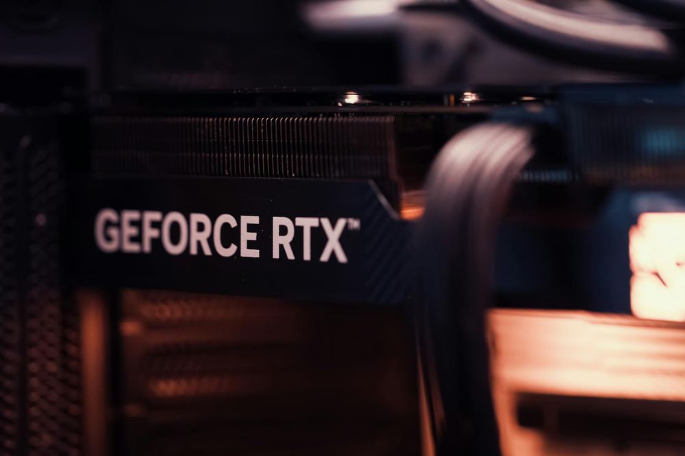 Un computer gaming con una GPU potente